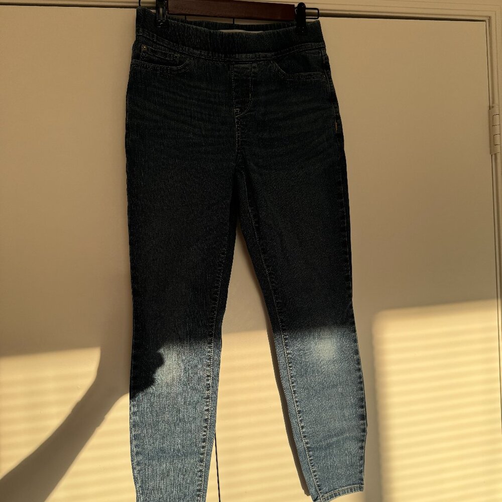 Levi Strauss Signature Gold Totally Shaping Pull On Skinny Womens 2 Short Y2K